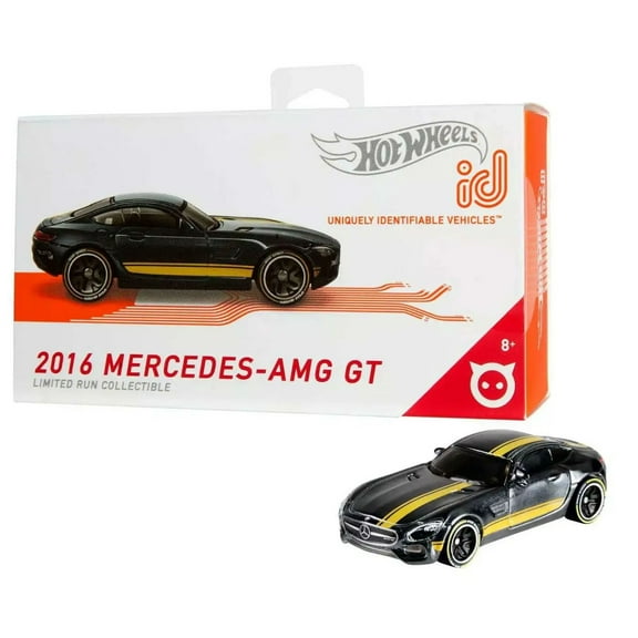 Hot Wheels ID Vehicle 2016 Mercedes AMG GT with Embedded NFC Chip, 1:64 scale