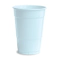 thumbnail image 2 of Club Pack of 240 Baby Blue Premium Disposable Pastel Drinking Party Tumbler Cups 16 oz., 2 of 2