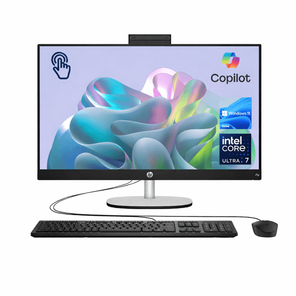 HP Essential 27" Touchscreen Business All-in-One, Intel Core Ultra 7 255U, 16GB DDR5, 1TB SSD, W11H