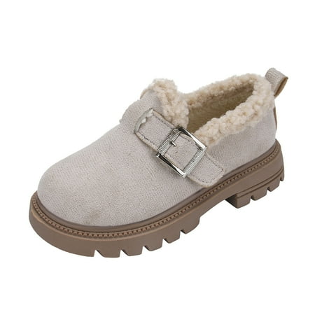 

Cathalem Toddler Girl Cowboy Boots Girls Warm Boots-Cold Weather Fashion Booties (Big Kid/Little Kid/Toddler) (White 3.5-4 Years )