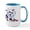 White/Blue Inside, variant on CafePress - Bichon Frise Mischief Large Mug - 15 oz Ceramic Large White Novelty Mug