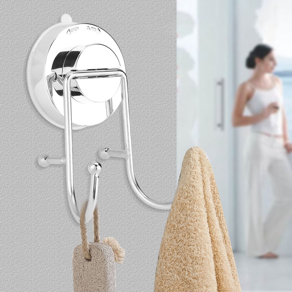 Fyearfly Suction Hooks, Strong Suction Cup Hook Waterproof Shower Hooks ...