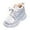 White, variant on Boys Girls Snow Boots Winter Shoes for Kids Boys and Girls Mesh Lace Shoes Fashion Mesh Lace Boots Non Breathable Boots