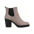thumbnail image 2 of Women's Chelsea Boots Chunky Heel Ankle Boots Round Toe High Heel Ankle Booties, 2 of 5