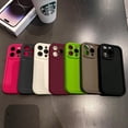 thumbnail image 4 of Color Sólido Cielo Paso De Ojo Iphone Caso Del Teléfono Adecuado Para Iphone11 12 13 14 15 Promax X Xs Xr I7 I8 Puls Caso Protector Suave, 4 of 4