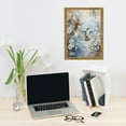 thumbnail image 5 of WFSposter Flower Bird Canvas Wall Art Decorations for Bedroom Bathroom Framed Artwork Modern prints picture Ready to Hang 12x16", 5 of 5