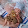 thumbnail image 5 of Muñeca de silicona en miniatura MYREBABY 7 Reborn de cuerpo entero para niño, 5 of 5