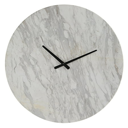 Renwil Dayton Wall Clock, Honed White