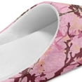thumbnail image 6 of FUIALDOLG Pink Camo Hunting Print House Slippers for Woman Closed Toe Lightweight Indoor Slippers Slip On Bedroom Shoes with Soft Sole, Size 4.5-5.5, 6 of 7