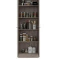 thumbnail image 6 of Tuhome  71" Multistorage  two-door pantry cabinet in light gray, 6 of 9