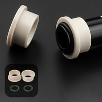 CIMAXIC Bike Owners 1Set Cycling Shocks Universal Rear Shock-Absorbers Pad 1.70X1.70X0.80in