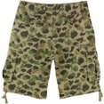 thumbnail image 2 of Ecko Unltd. Pantalones cortos cargo informales con inyección de camuflaje caqui para hombre, marrón, 36 Ecko Unltd. Carga, 2 of 2