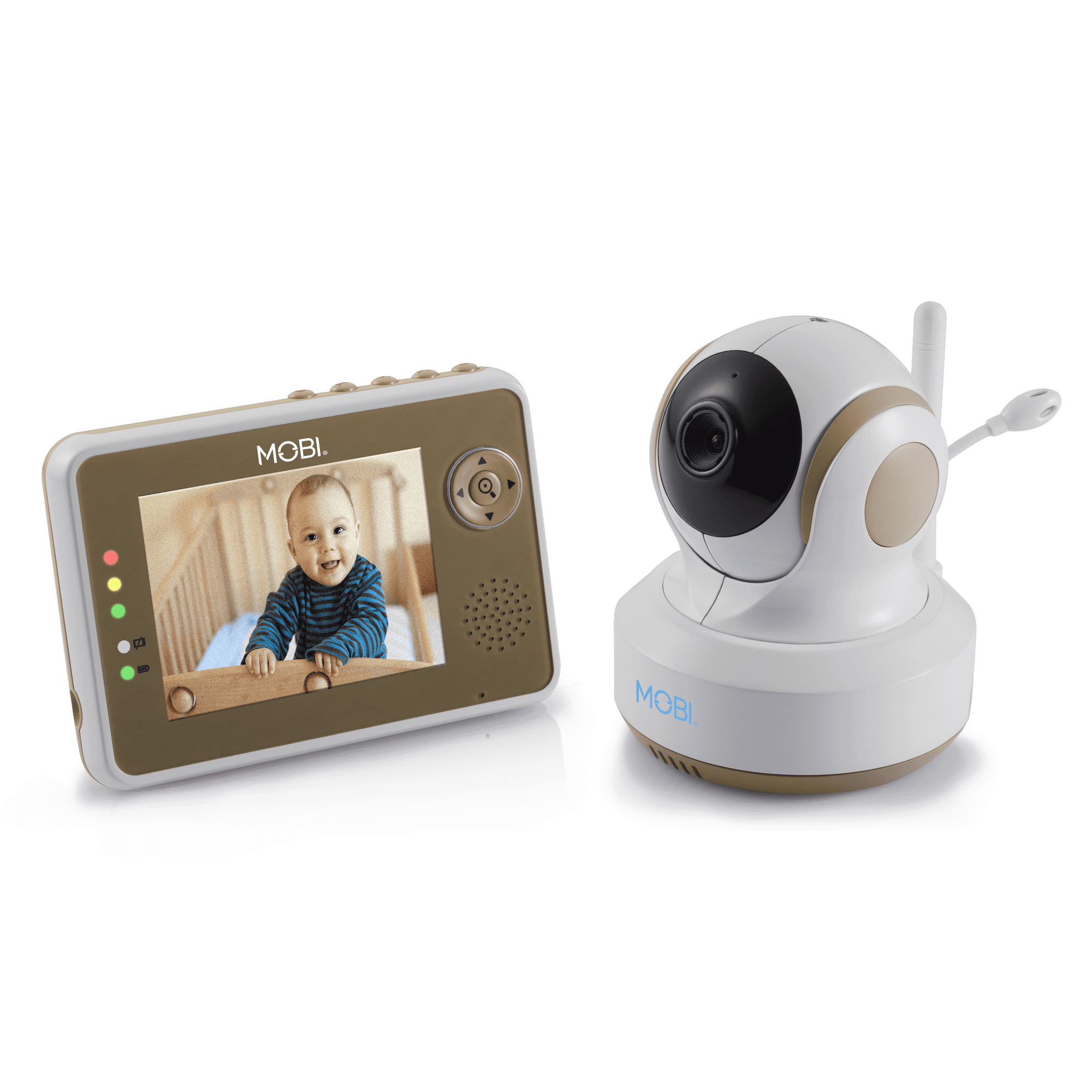 MobiCam DXR-M1 Baby Monitoring System w/ Smart Auto Tracking, Room temperature, Lullabies