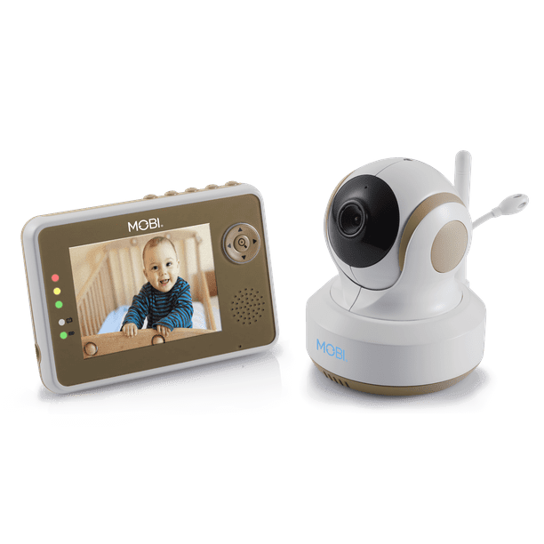 Mobicam Dxr M1 Baby Monitoring System W Smart Auto Tracking Room Temperature Lullabies Walmart Com Walmart Com