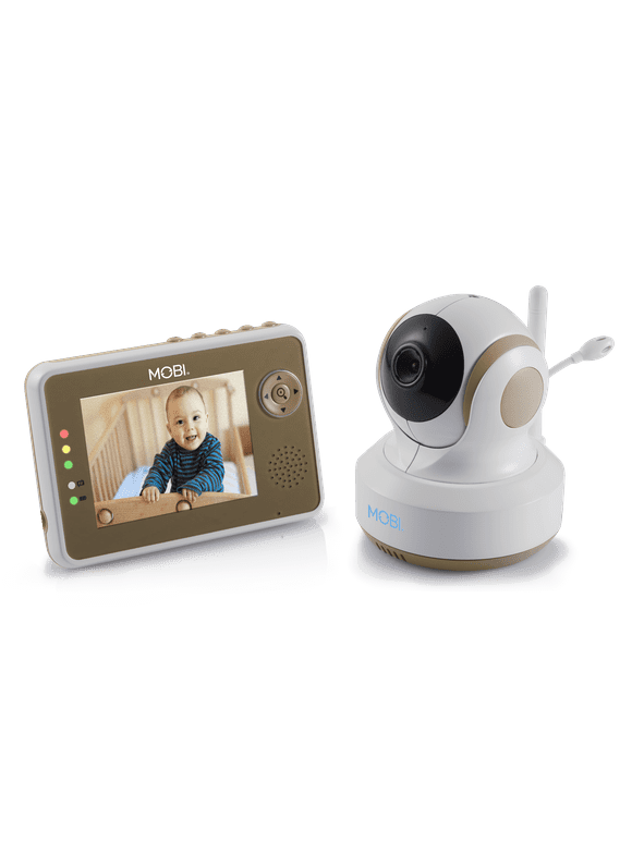 MobiCam DXR-M1 Baby Monitoring System With Smart Auto Tracking, Room Temperature, Lullabies