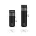 thumbnail image 6 of Contigo 24 oz Stainless Steel Leak-Proof Insulated Water Bottle with Carry Strap, Black/Silver, 6 of 8