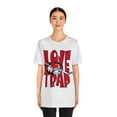 thumbnail image 3 of Love is a Trap Graphic Tee - Anti Valentine Alternative Love Paradox Shirt, 3 of 4