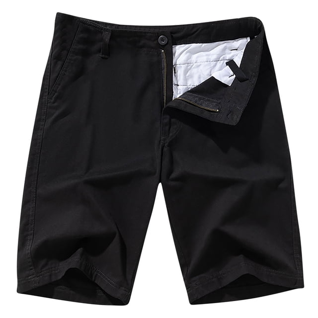 cllios Shorts Habillés pour Homme devant Plat 5 Pouces Shorts de Golf Sans Plis Coupe Classique Short Chino Habillé d'Affaires Short d'Été de Randonnée Athlétique Tactique