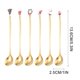 thumbnail image 3 of Teissuly 6Pcs Christmas Stainless Steel Spoon Fork Coffee Stirring Spoons Dessert Forks Christmas Gifts Box Set Ornaments Decor Teissuly WER202311015669, 3 of 5