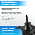 thumbnail image 6 of Engine Motor Mount 50821-S84-A01 for Honda Accord 1998-2002 Engine Side Mounting Engine Mount Bracket, 6 of 7