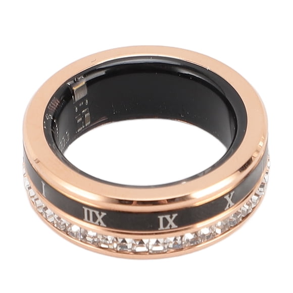 Smart Ring, Wearable BT Smart Ring Long Battery Life with Charging Case for Men Size 8,Size 9,Size 10
