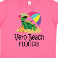 thumbnail image 4 of Inktastic Vero Beach Fl Vacation Girls Toddler T-Shirt, 4 of 5