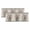 Beige Grey, variant on 2 Pack Valances for Windows, Pink Flowers Yak Window Valances for Living Room/Bedroom/Bathroom, Vintage Spring Floral Bathtub Watercolor Light Filtering Kitchen Curtain Valance 42"W x12" L