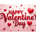 thumbnail image 4 of Valentine's Day Backdrop Banner with Romantic Heart Design Valentine Party Supplies Background Decorations Photography Props, 4 of 4