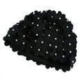 thumbnail image 2 of Women Pearl Floral Breathable Quick Dry Swim Cap For Long Hair, 2 of 4