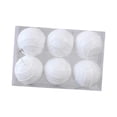 thumbnail image 4 of 6 bolas navideñas para de , suministros para fiestas, decoraciones para de para aniversarios y fiestas en interiores. Blanco, 4 of 9