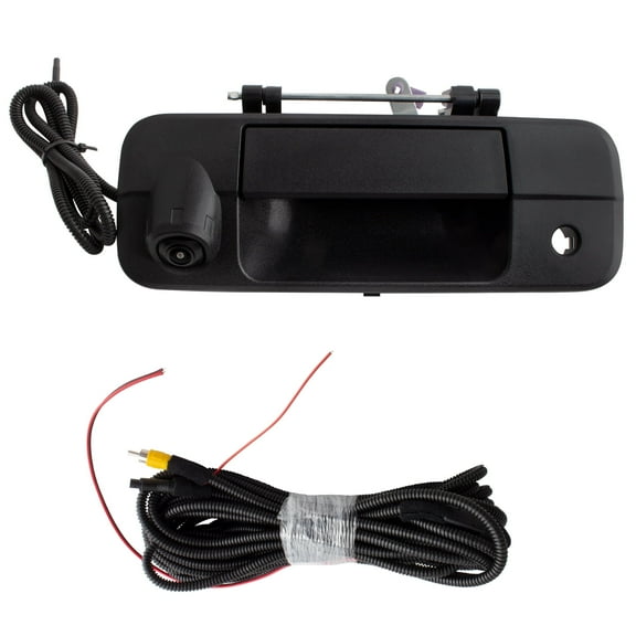 BOXI Rear View Backup Tailgate Handle Camera Fits for Toyota Tundra 2007 2008 2009 2010 2011 2012 2013 /Replace 69090-0C051 690900C051 81214 TO1915119