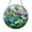 Acrylic 3.5 Inch, variant on Four Leaf Clover Stained Glass Suncatcher Window Hanging, Lucky Green Shamrock Decor, Whimsical Nature Home Accent Gift