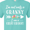 thumbnail image 4 of Inktastic I'm Not Only a Granny I'm a Great Granny with Flowers T-Shirt, 4 of 5