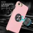 thumbnail image 7 of JTCASES for iPhone 6/6s Case, Car Mount Bracket 2-layer Hybird Shockproof PC TPU Anti-fall Slim Fit Lightweight Magnetic Cover for iPhone 6/6s, Rosegold, 7 of 7
