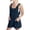 Dark Blue, variant on Denim Overalls for Girls Teens Summer Jean Short Rompers Jumpsuit Adjustable Strap Bib Shorts with Pockets 3-14 Years