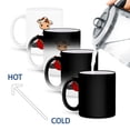 thumbnail image 4 of 3dRose, Cute Funny Unique Brown and White Cow Bowling Cartoon, 11oz Magic Transforming Mug, 4 of 8