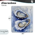 thumbnail image 4 of Stupell Industries Tropical Oysters On The Half Shell Canvas Art, 30 x 40, by Creative Studio, 4 of 8