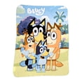 thumbnail image 2 of Manta de forro polar Northwest Bluey, 114 x 152 cm, Happy Family, 2 of 4