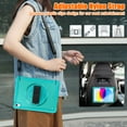 thumbnail image 3 of ELEHOLD Hybrid Rugged Case for iPad 11th(A16) Generation 2025, Heavy Duty Shockproof Case with 360° Rotatable Handstrap Foldable Kickstand Crossbody Shoulder Strap for iPad 11th Gen, Blue, 3 of 6