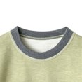 thumbnail image 7 of Xdegoge Kids Warm Thermal Underwear Sets Boys Girls Contrast Trim Long Sleeve Top and Pants Winter Base Layer Pajamas Two Piece Sleepwear Cozy Home Loungewear, 7 of 7
