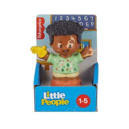 Fisher-Price Little People Boy with Car Figure for Toddlers & Preschool Kids