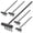 Black, variant on Monyance sandbox mini rake Office Decor Diy Kits Zen Garden Tools Rakes Sand Box Accessories(4.53X1.38X0.79Inches)