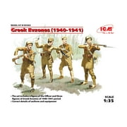 ICM Models 1/35 Greek Evzones 1940-1941 Model Kit