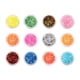 thumbnail image 3 of Juego De Moldes Para Bandeja De Frutas Diy Con 2 Asas De Flecha Plateadas, 12 Colores, Lentejuelas Brillantes Para Decoración Del Hogar, Fiestas, Bares, Clubes Moyic FN002441-00, 3 of 6