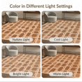 thumbnail image 7 of ODIKA 4'x6' Warm Earth Tones Geometric Design Washable Area Rug Modern Abstract Pattern with Unique Shapes for Home Office, Under Desk, Non-Slip Chair-Friendly, Flatwoven, 7 of 7
