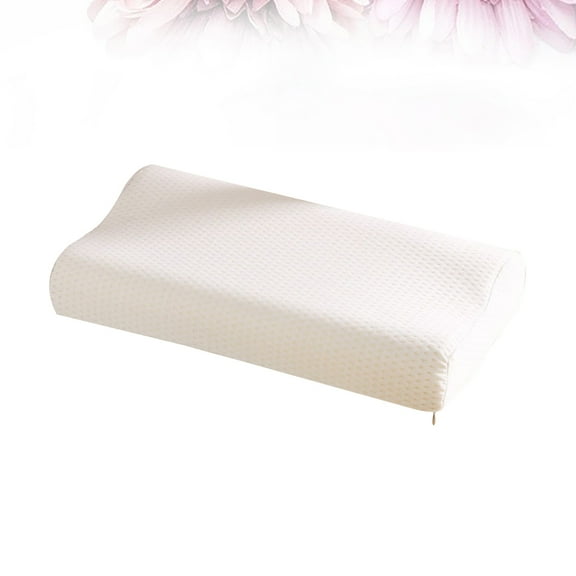 YSNOOWE Memory Foam Pillows Contour 1Pack White 40x25cm Reduce Pain And
