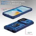 thumbnail image 3 of for Samsung Galaxy S26 Ultra 3-in-1 Phone Case with Slide Camera Cover, Build in 360° Rotating Ring Stand, Military Grade Protective Shockproof Heavy Duty Phone Case for Samsung Galaxy S26 Ultra,H, 3 of 9