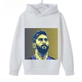 thumbnail image 5 of 2024 Sudaderas con capucha calientes Tops casuales Sudaderas de primavera y otoño para niños y niñas Ropa deportiva para niños con estampado de Messi, 5 of 5