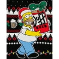 thumbnail image 2 of The Simpsons Mens Black Christmas Jumper, 2 of 5