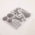 thumbnail image 4 of Ouginx Clear Stamps, Christmas Deer Rubber Stamp for Scrapbooking and Card Making Supplies, 4 of 5